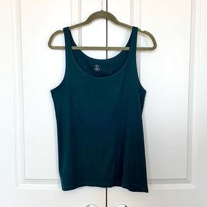 Loft women’s large teal tank top